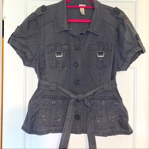 Short Sleeved Venezia Jacket/Top